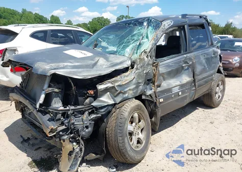 2007 Honda Pilot Ex из США, поврежденный, VIN 5FNYF18497B005207